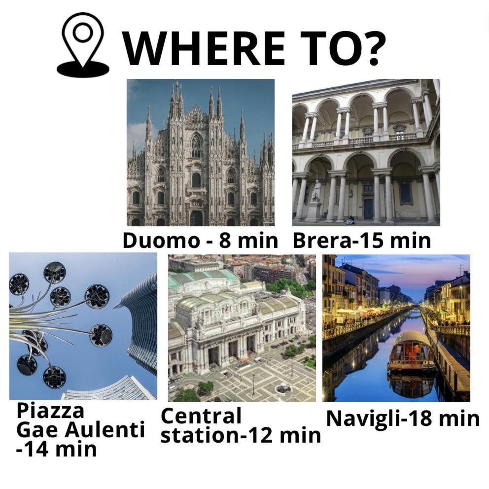 Bellavita Loft Milano Center Near Duomo,Central Station, Navigli Kültér fotó